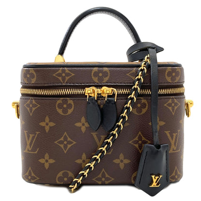 LOUIS VUITTON M45165 Vanity NV Handbag Monogram canvas Ladies [Used]