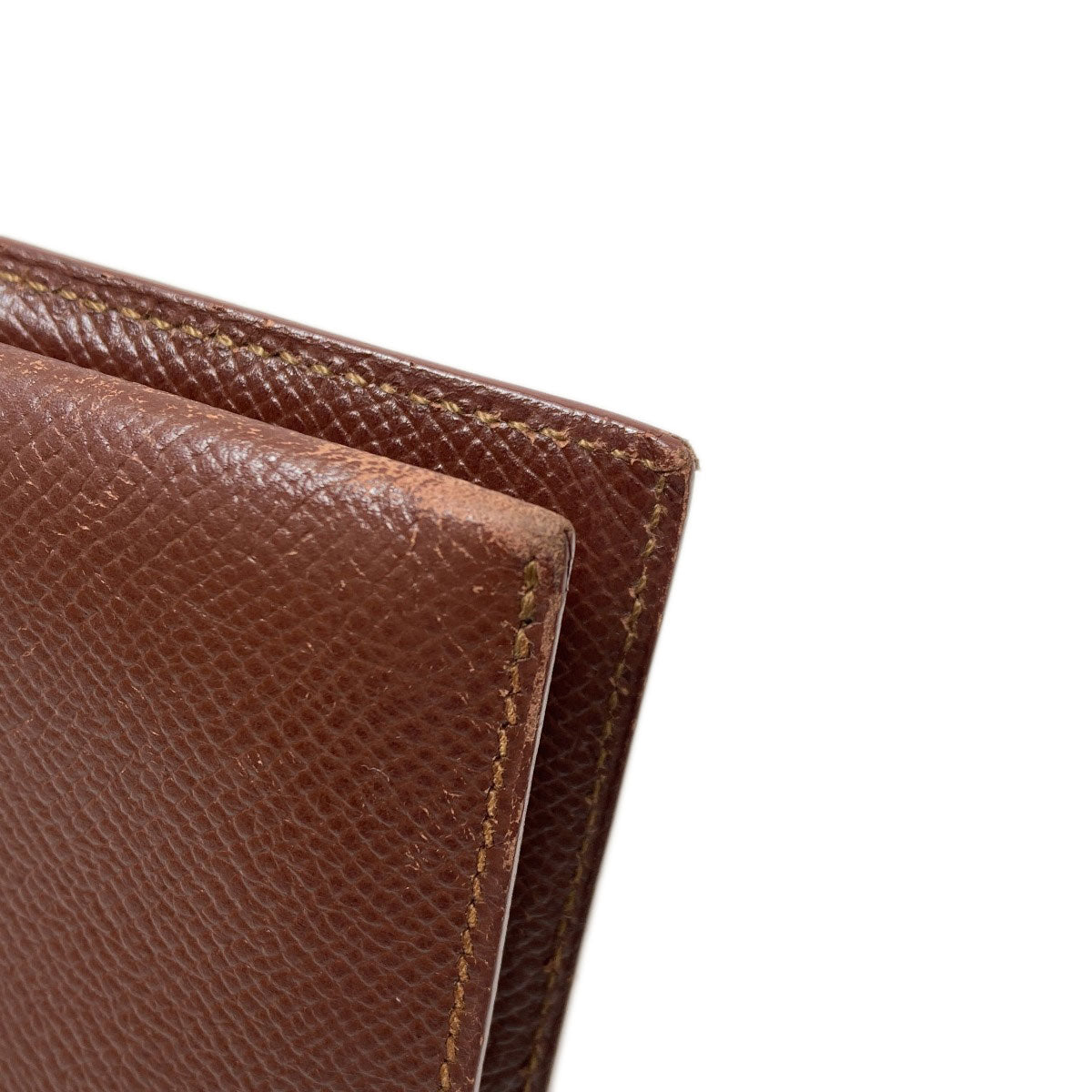 HERMES Bearn Classic GoldHardware Long wallet (with coin pocket) Epsom Ladies [Used]
