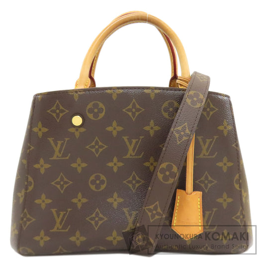 LOUIS VUITTON M41055 Montaigne BB Handbag Monogram canvas Ladies [Used]