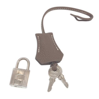 HERMES Kelly 32, internal stitching, Etoupe, SilverHardware Handbag Togo Ladies [Used]
