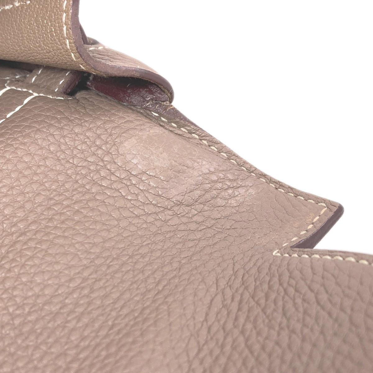 HERMES Kelly 32, internal stitching, Etoupe, SilverHardware Handbag Togo Ladies [Used]
