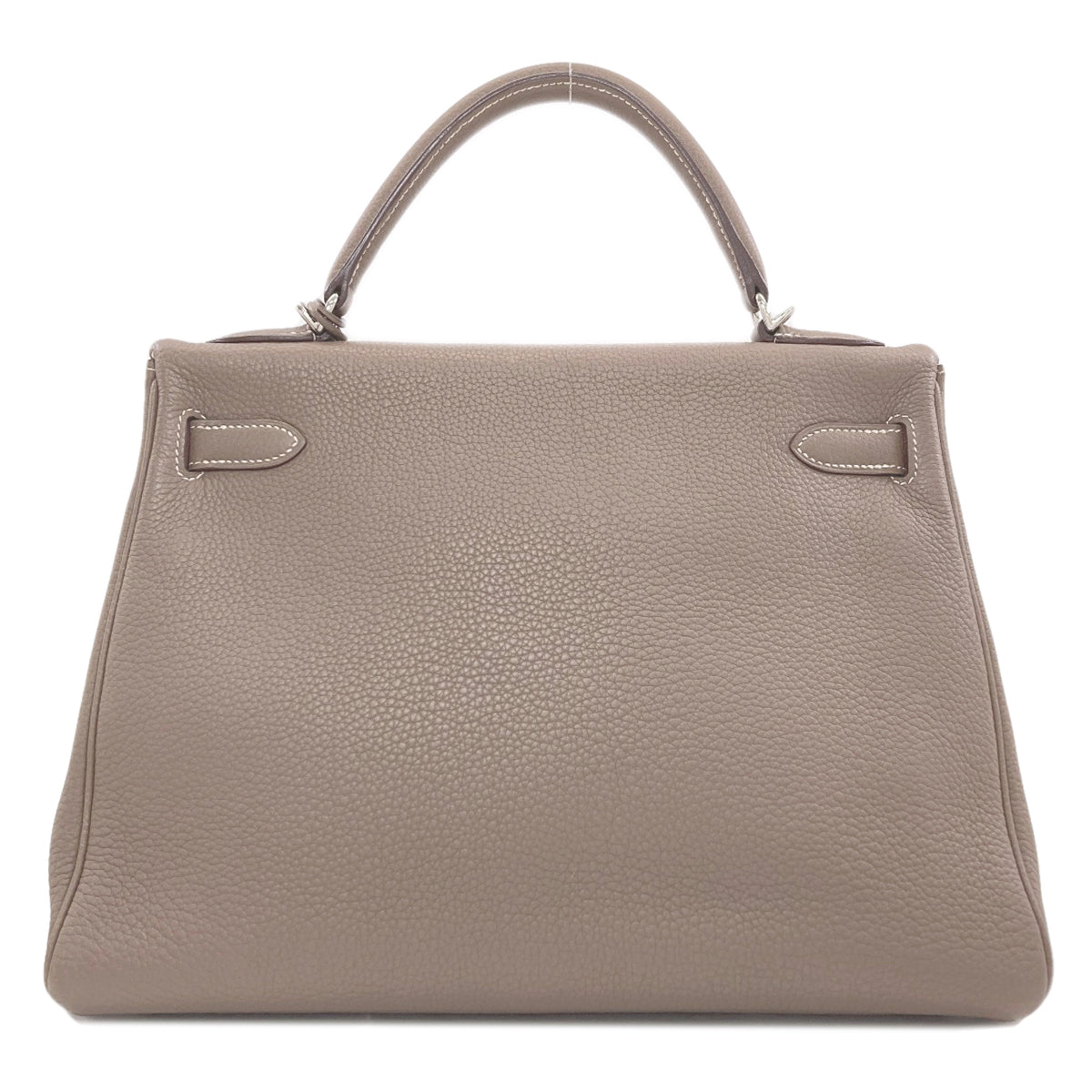HERMES Kelly 32, internal stitching, Etoupe, SilverHardware Handbag Togo Ladies [Used]