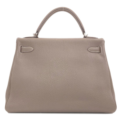 HERMES Kelly 32, internal stitching, Etoupe, SilverHardware Handbag Togo Ladies [Used]