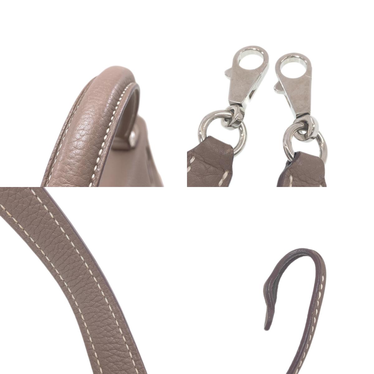 HERMES Kelly 32, internal stitching, Etoupe, SilverHardware Handbag Togo Ladies [Used]