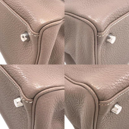HERMES Kelly 32, internal stitching, Etoupe, SilverHardware Handbag Togo Ladies [Used]