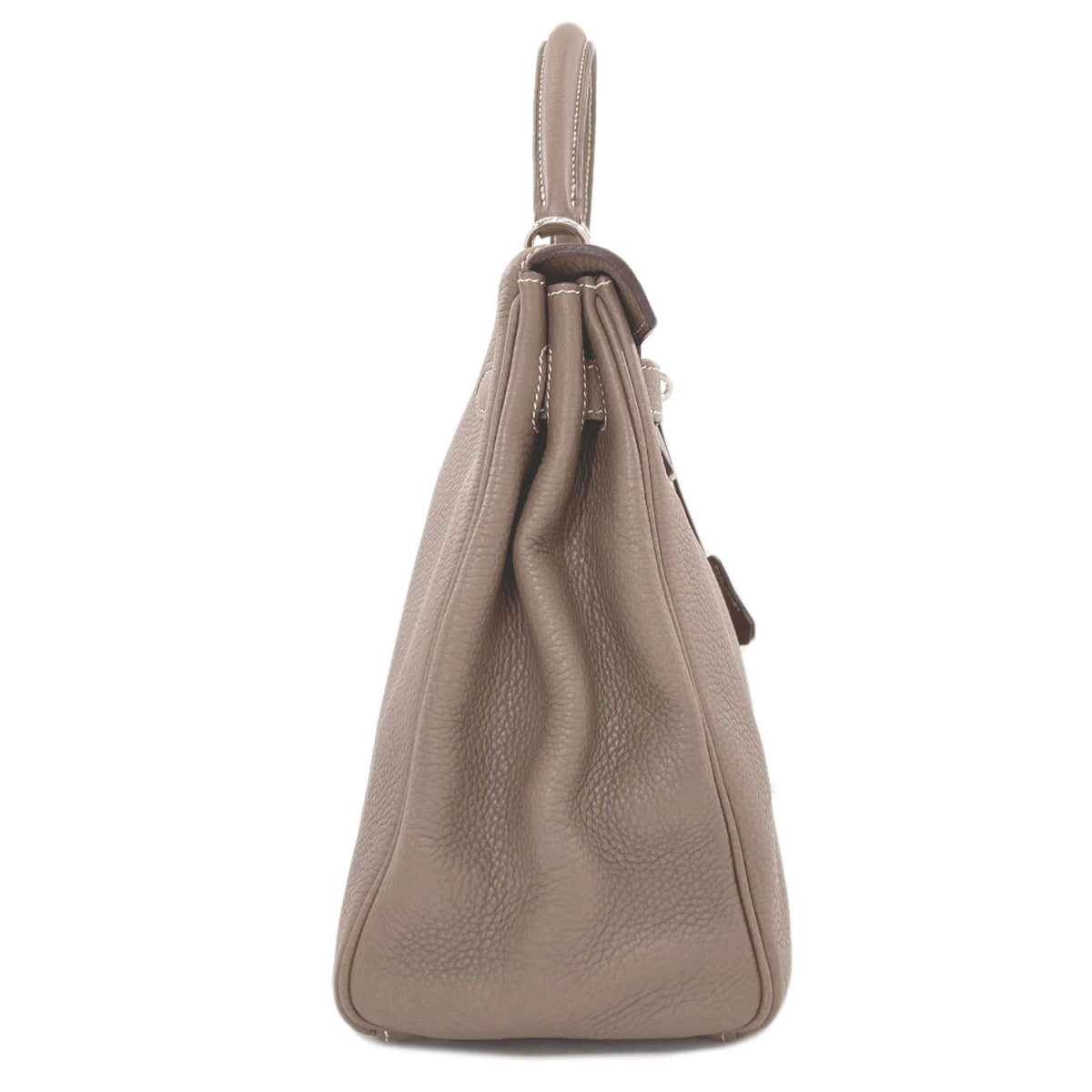 HERMES Kelly 32, internal stitching, Etoupe, SilverHardware Handbag Togo Ladies [Used]