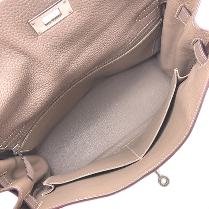 HERMES Kelly 32, internal stitching, Etoupe, SilverHardware Handbag Togo Ladies [Used]