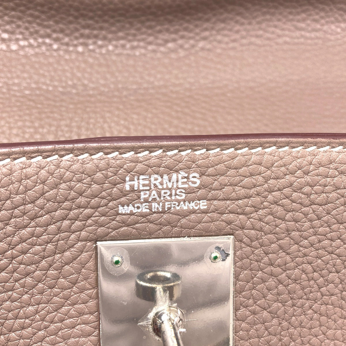 HERMES Kelly 32, internal stitching, Etoupe, SilverHardware Handbag Togo Ladies [Used]