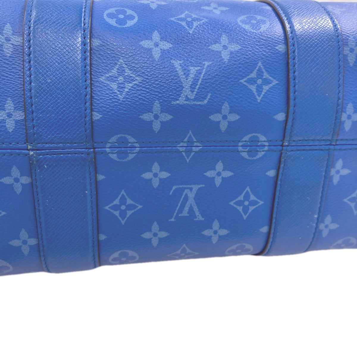 LOUIS VUITTON M31010 Weekend Tote NM Taigarama Handbag Taiga Ladies [Used]