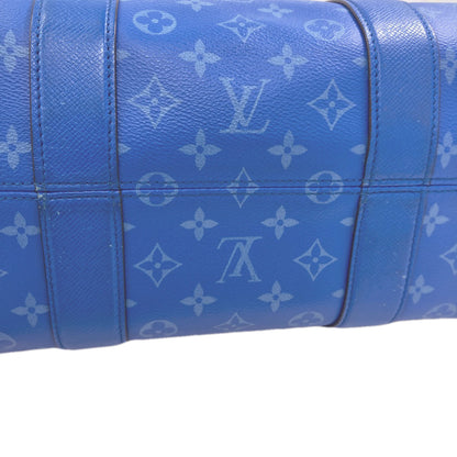 LOUIS VUITTON M31010 Weekend Tote NM Taigarama Handbag Taiga Ladies [Used]