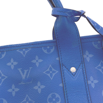 LOUIS VUITTON M31010 Weekend Tote NM Taigarama Handbag Taiga Ladies [Used]