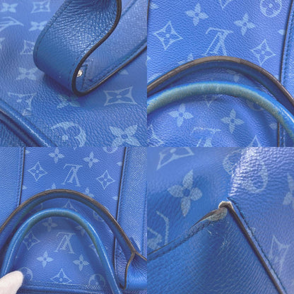 LOUIS VUITTON M31010 Weekend Tote NM Taigarama Handbag Taiga Ladies [Used]