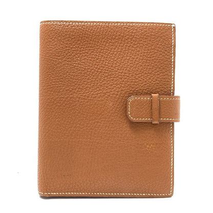 HERMES Jura Gold Hardware Bifold Wallet with Coin Pocket Ardennes Ladies [Used]