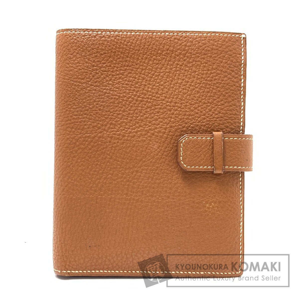 HERMES Jura Gold Hardware Bifold Wallet with Coin Pocket Ardennes Ladies [Used]