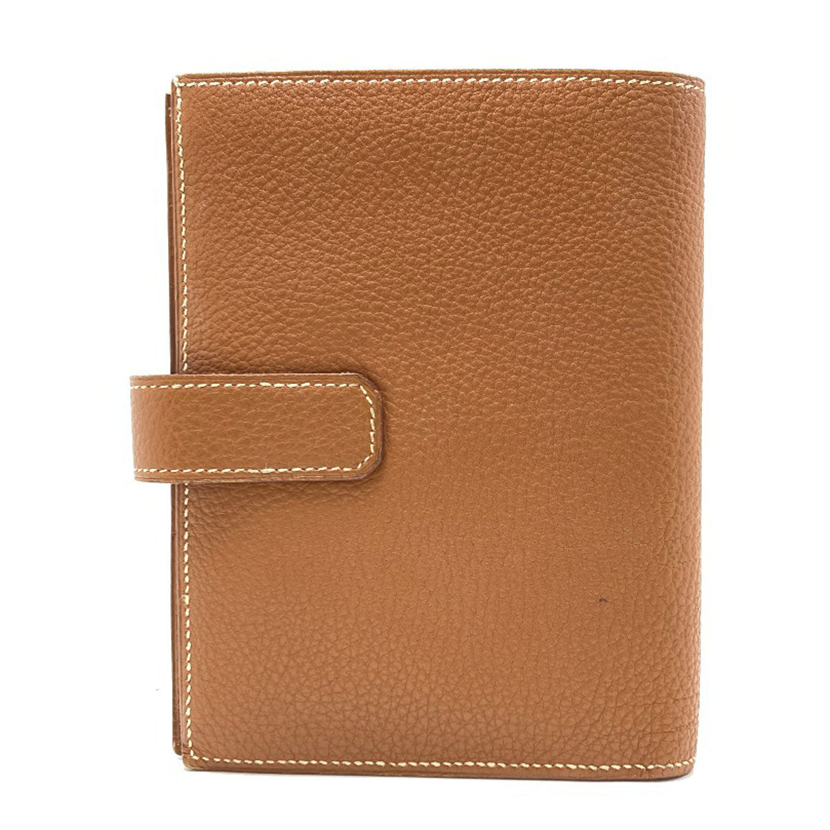HERMES Jura Gold Hardware Bifold Wallet with Coin Pocket Ardennes Ladies [Used]