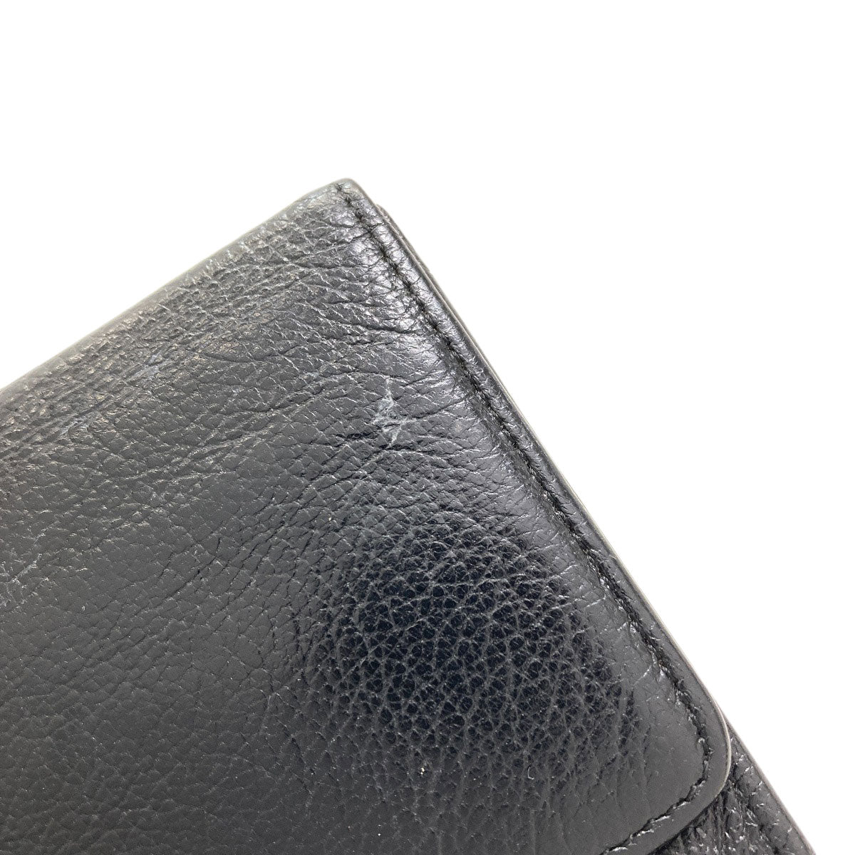 CHANEL COCO Mark SilverHardware Long wallet (with coin pocket) Calf Ladies [Used]