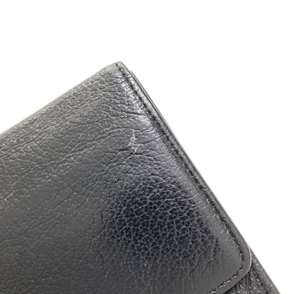 CHANEL COCO Mark SilverHardware Long wallet (with coin pocket) Calf Ladies [Used]