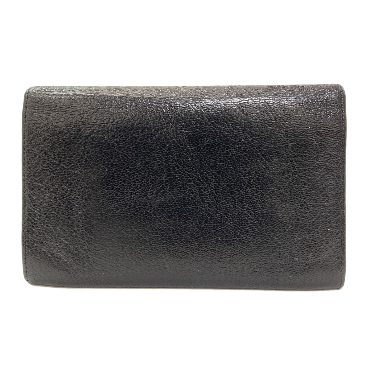 CHANEL COCO Mark SilverHardware Long wallet (with coin pocket) Calf Ladies [Used]