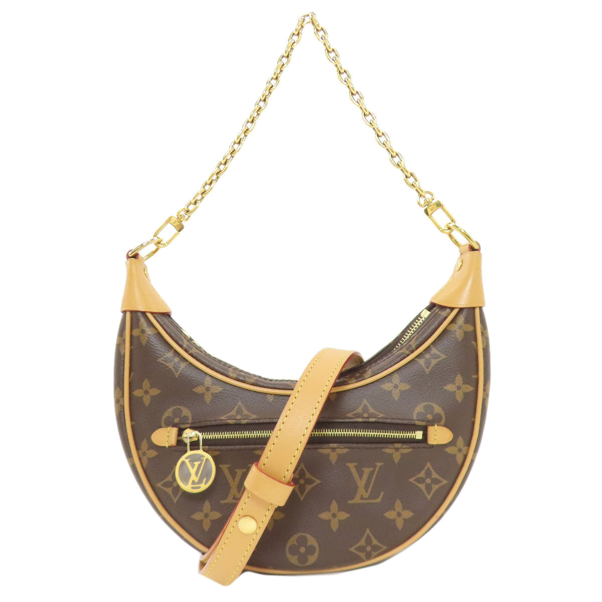 LOUIS VUITTON M81098 loop Handbag Monogram canvas Ladies [Used]