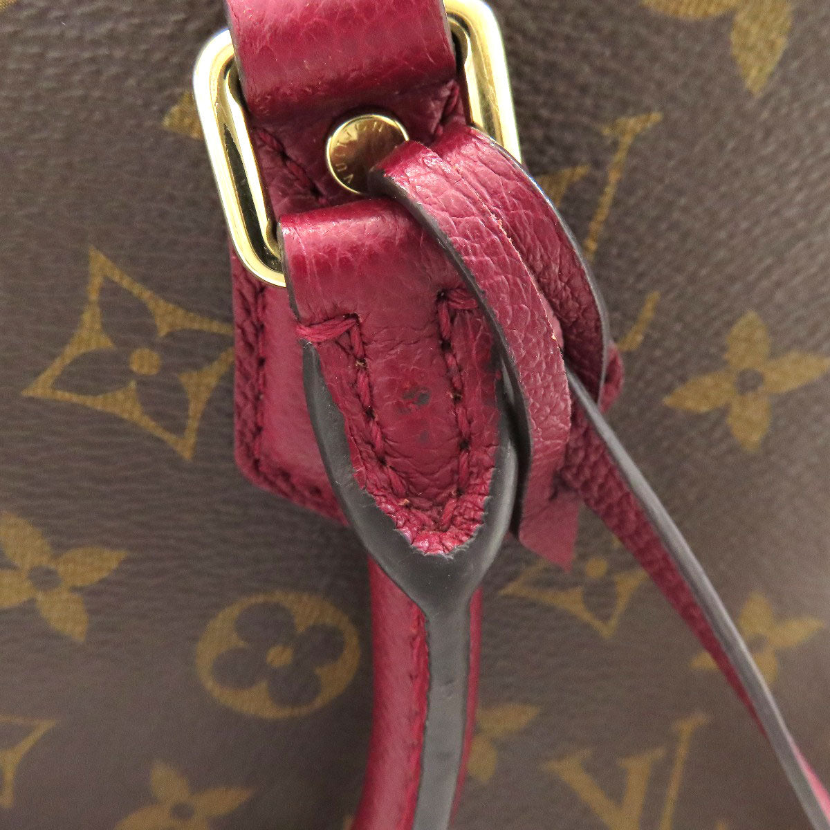 LOUIS VUITTON M42719 Alma Into Bag Handbag Monogram canvas Ladies [Used]