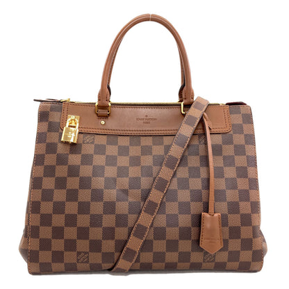 LOUIS VUITTON N41337 Greenwich Handbag Damier canvas Ladies [Used]