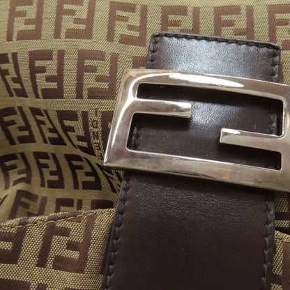 FENDI Mamma bucket Zucchino Handbag Canvas Ladies [Used]