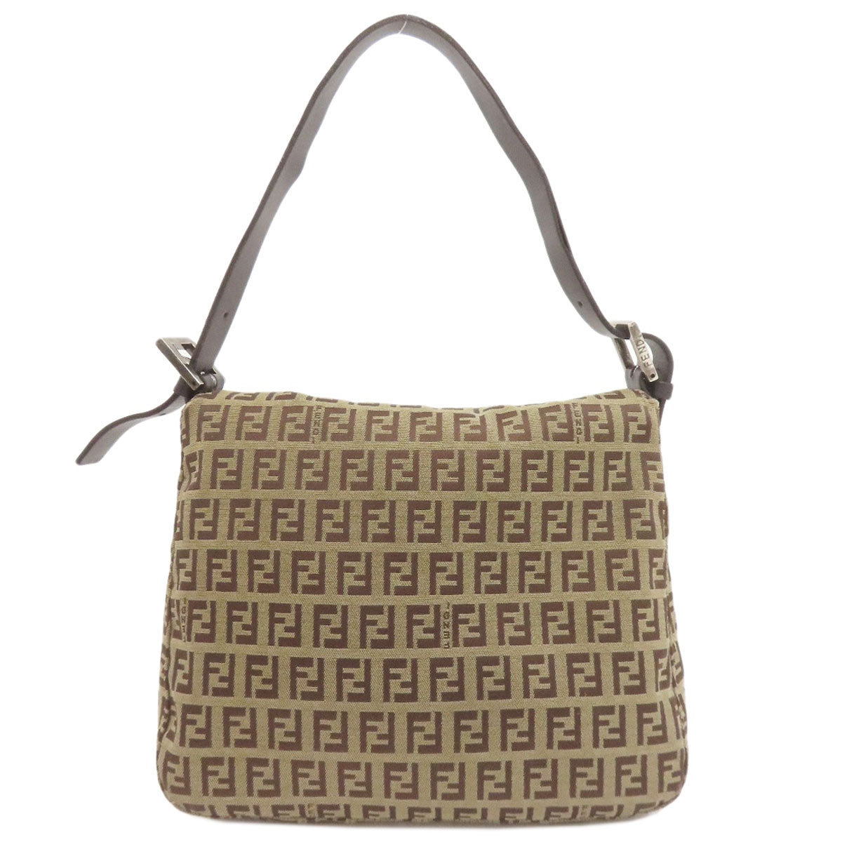 FENDI Mamma bucket Zucchino Handbag Canvas Ladies [Used]