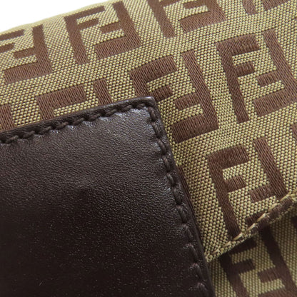 FENDI Mamma bucket Zucchino Handbag Canvas Ladies [Used]