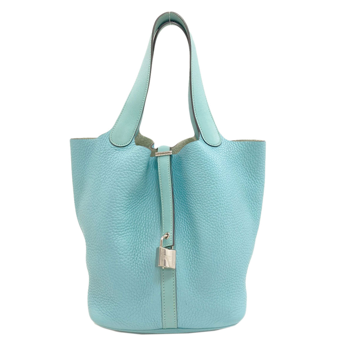 HERMES Picotin Lock Touch MM SilverHardware Handbag Taurillon Clemence Ladies [Used]