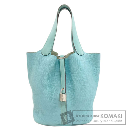 HERMES Picotin Lock Touch MM SilverHardware Handbag Taurillon Clemence Ladies [Used]