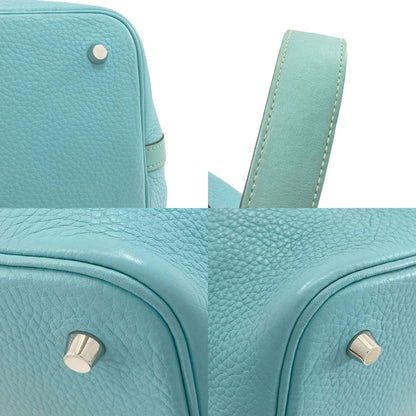 HERMES Picotin Lock Touch MM SilverHardware Handbag Taurillon Clemence Ladies [Used]