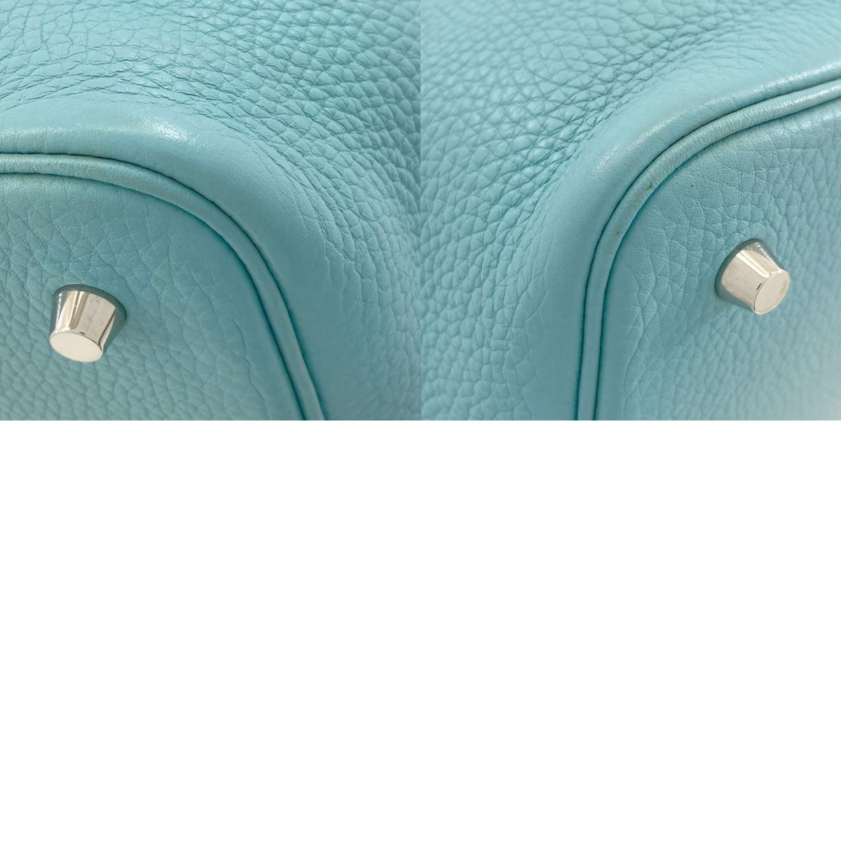 HERMES Picotin Lock Touch MM SilverHardware Handbag Taurillon Clemence Ladies [Used]