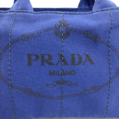 PRADA Canapa mini 2 WAY Handbag Canvas Ladies [Used]