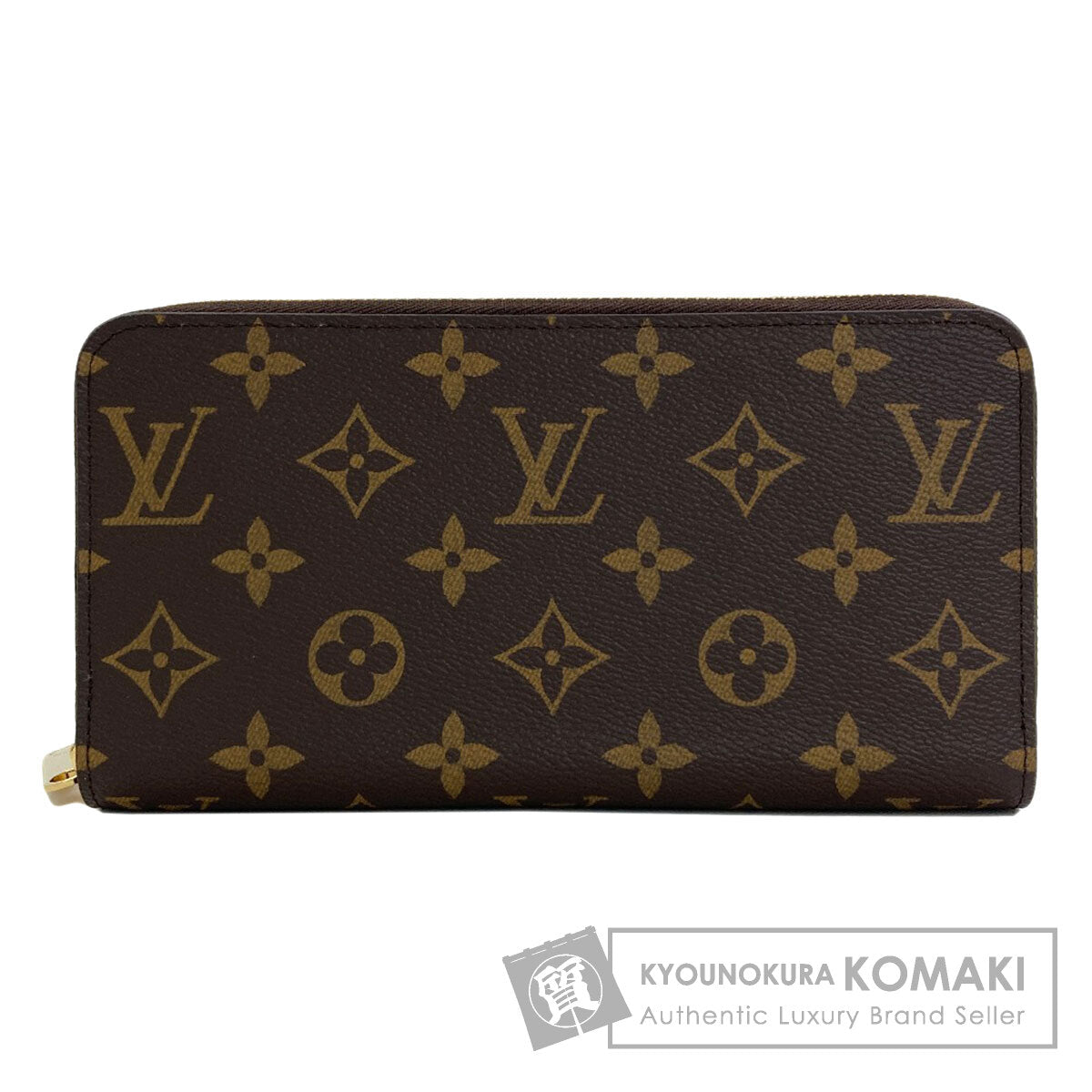 LOUIS VUITTON M42616 Zippy wallet Long wallet (with coin pocket) Monogram canvas Ladies [Used]