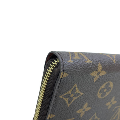 LOUIS VUITTON M42616 Zippy wallet Long wallet (with coin pocket) Monogram canvas Ladies [Used]