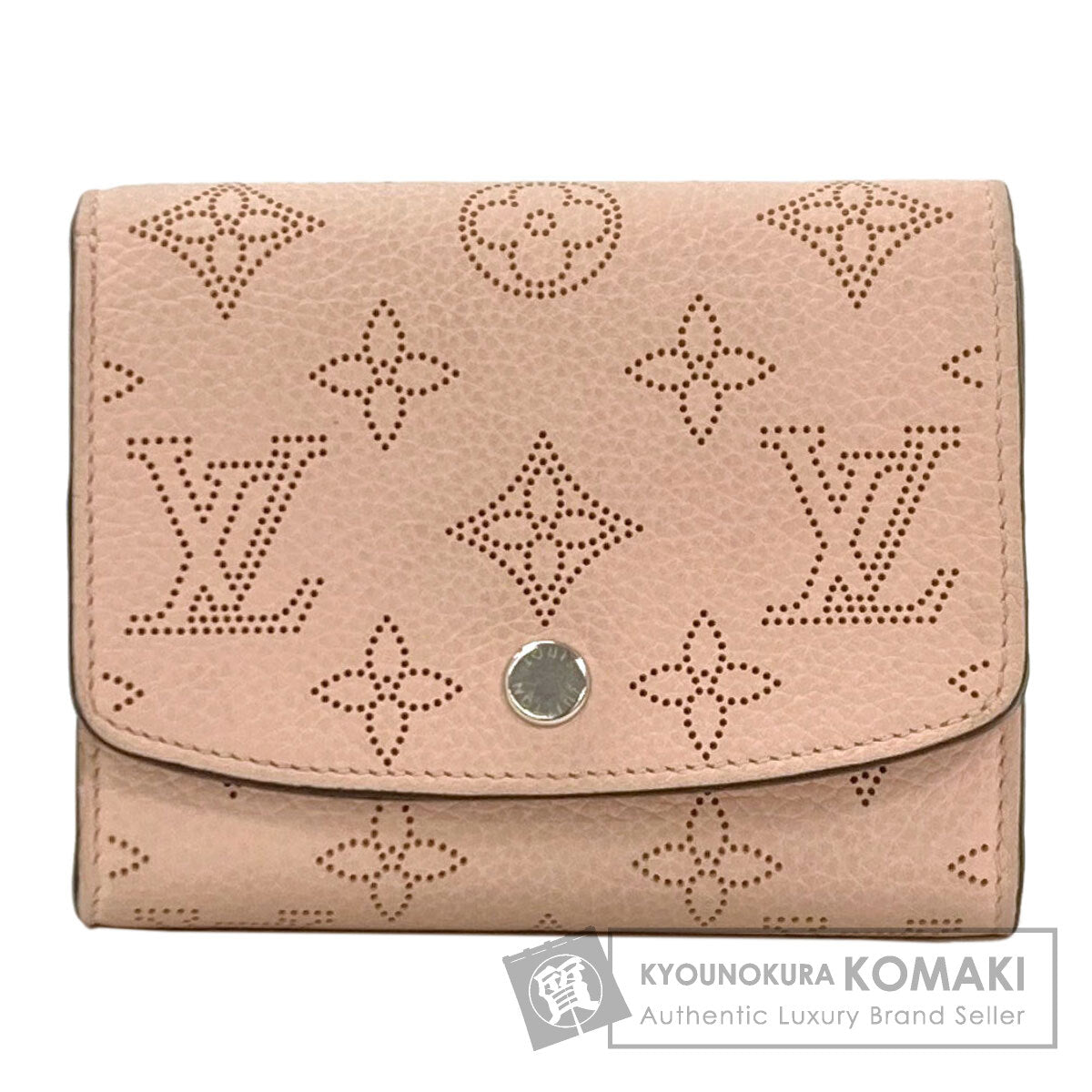 LOUIS VUITTON M82757 Portefeiulle Iris Compact Bifold Wallet with Coin Pocket Mahinareza Ladies [Used]