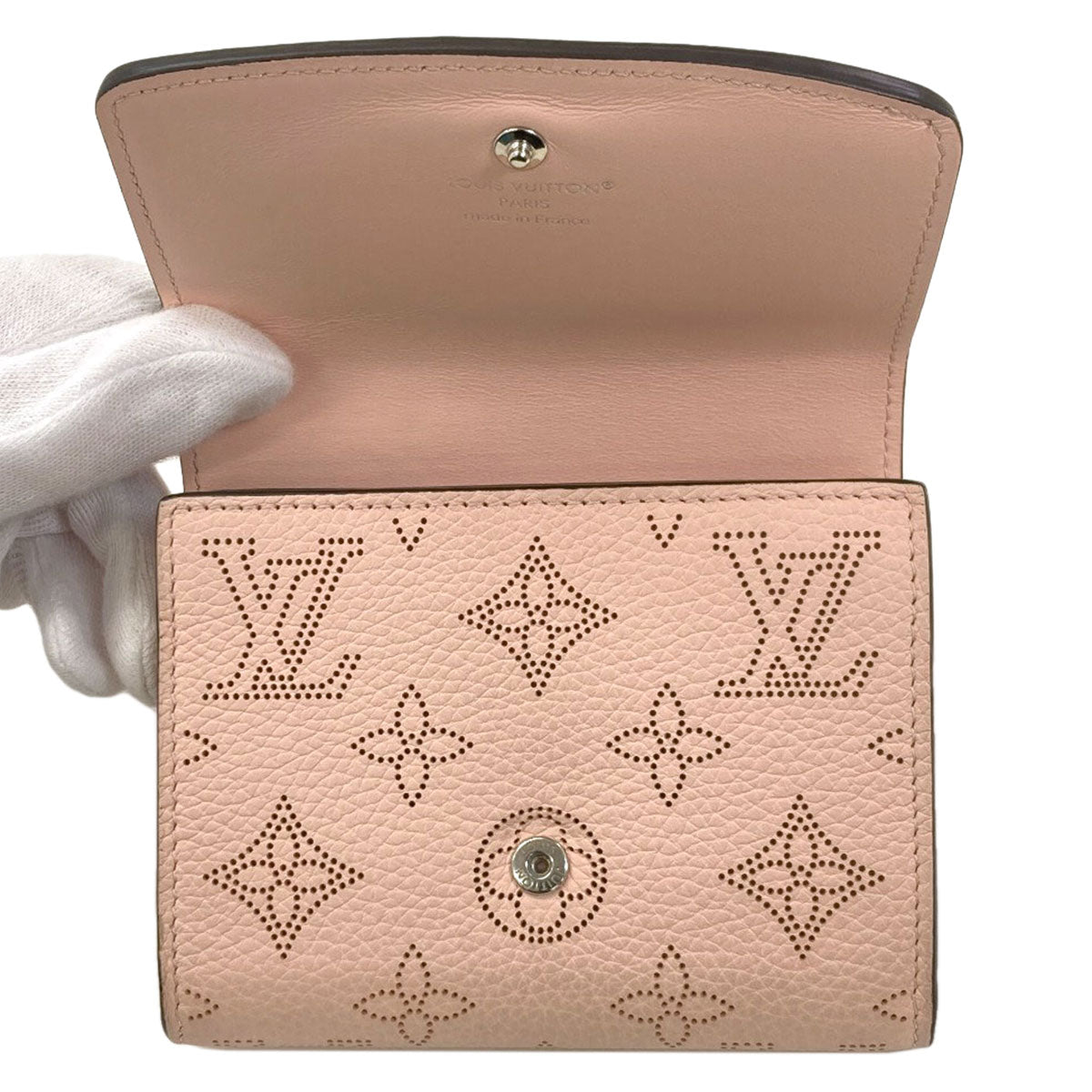 LOUIS VUITTON M82757 Portefeiulle Iris Compact Bifold Wallet with Coin Pocket Mahinareza Ladies [Used]