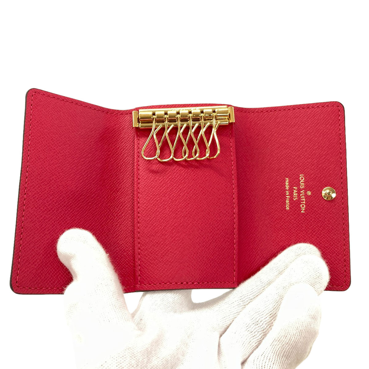LOUIS VUITTON M11456 Multicles6 key holder Monogram canvas Ladies [Used]