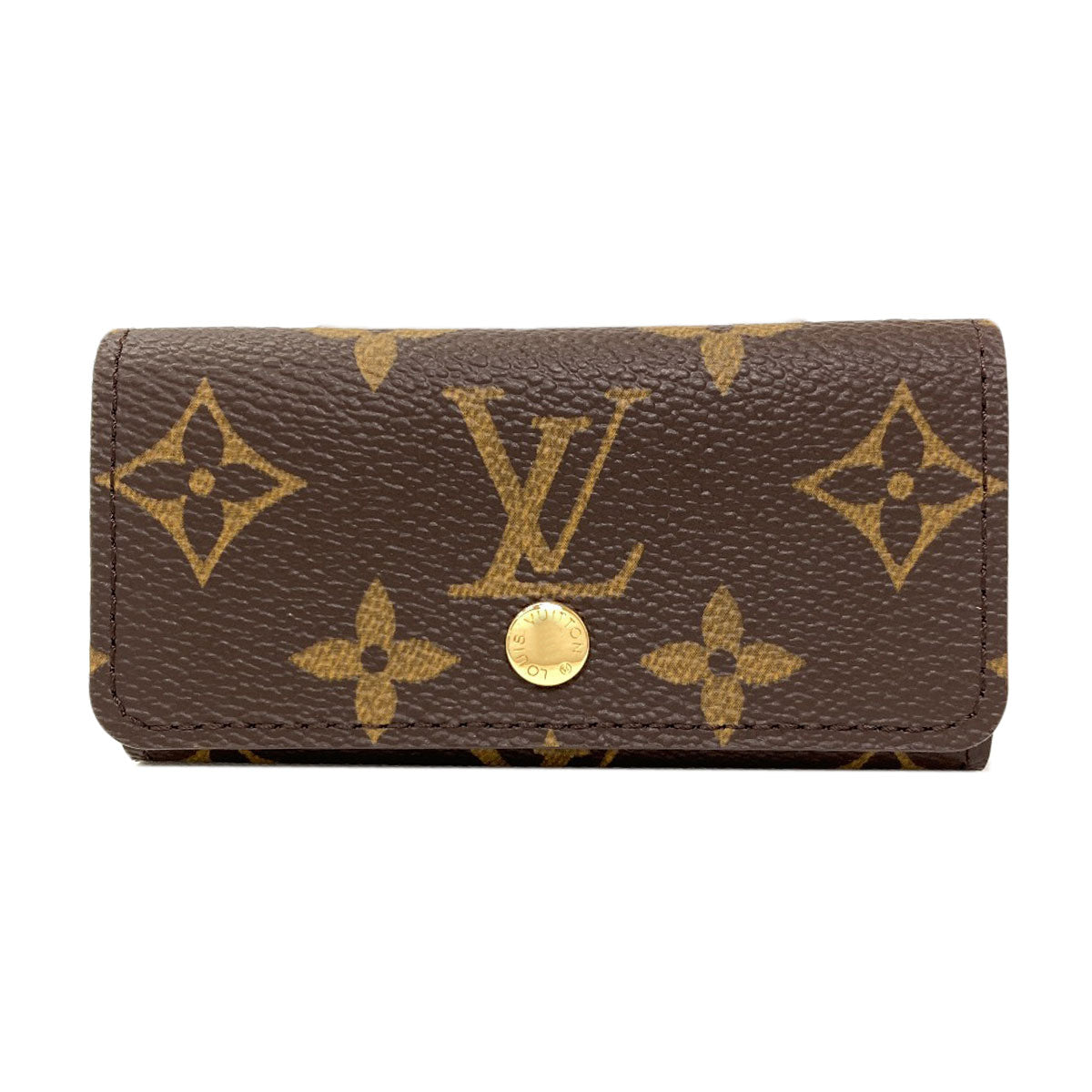 LOUIS VUITTON M62631 Multicles4 key holder Monogram canvas Ladies [Used]