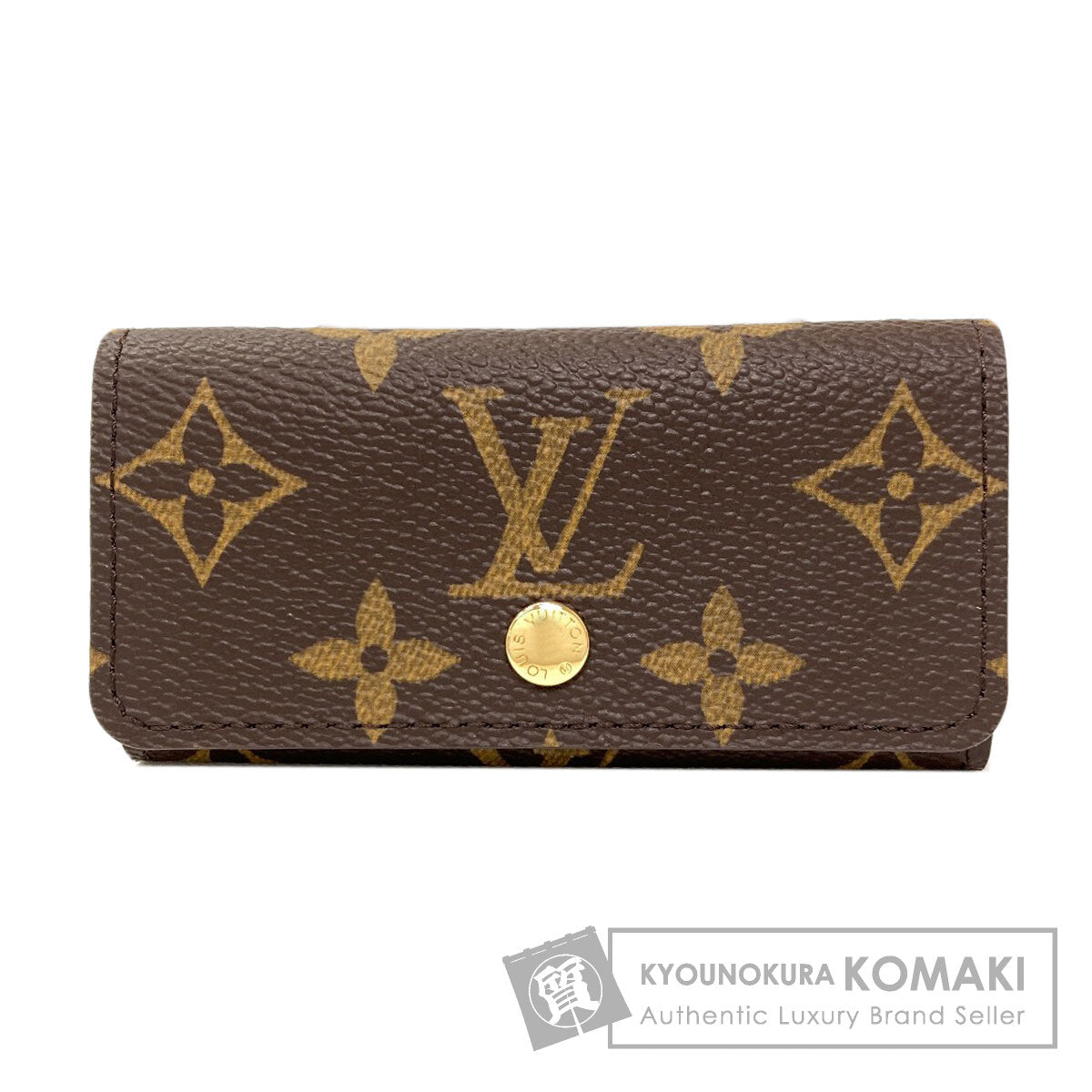 LOUIS VUITTON M62631 Multicles4 key holder Monogram canvas Ladies [Used]