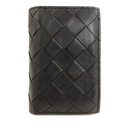 BOTTEGA VENETA Intrecciato compact wallet coin purse Calf Ladies [Used]