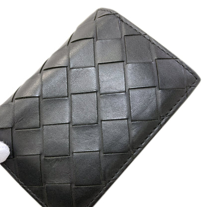 BOTTEGA VENETA Intrecciato compact wallet coin purse Calf Ladies [Used]