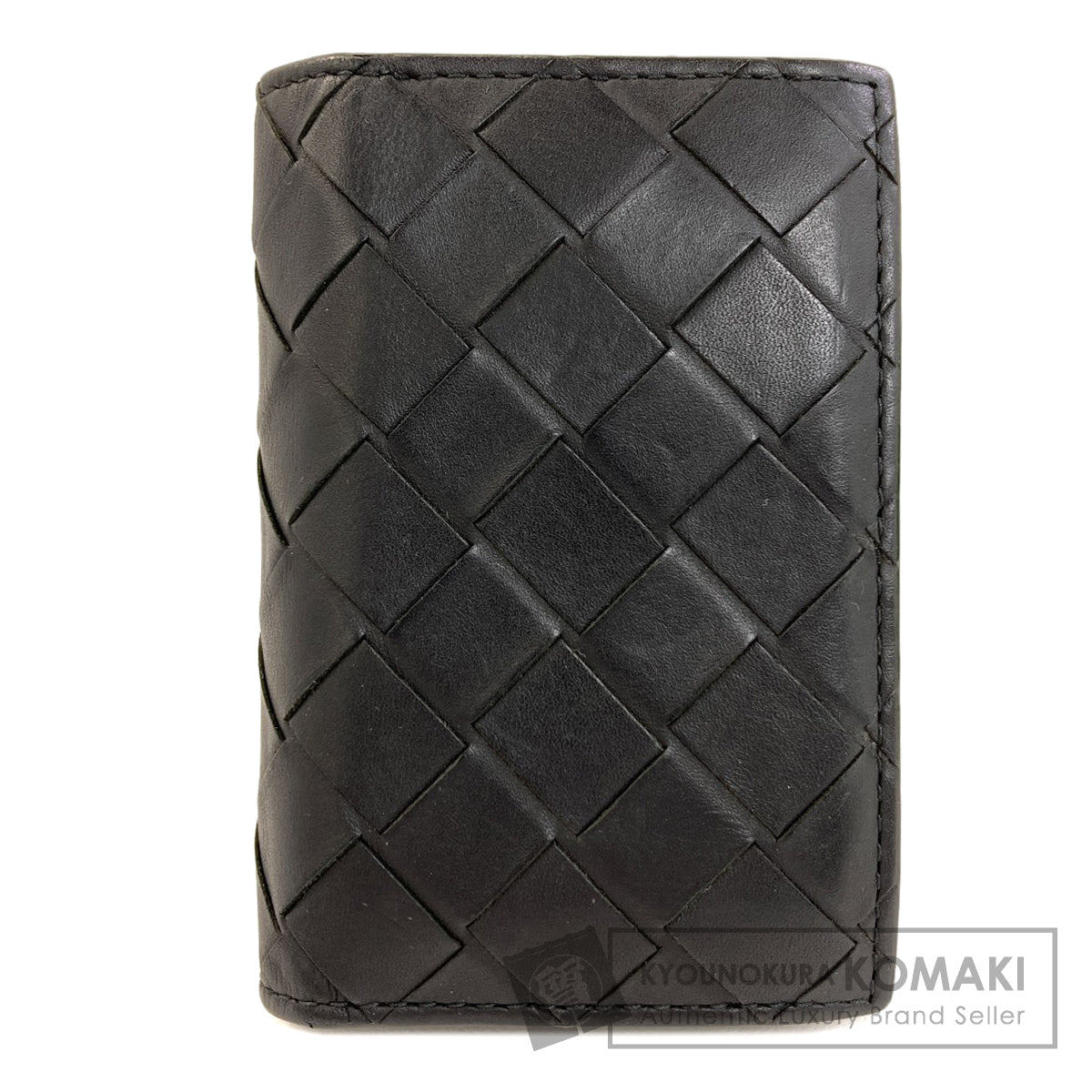 BOTTEGA VENETA Intrecciato compact wallet coin purse Calf Ladies [Used]