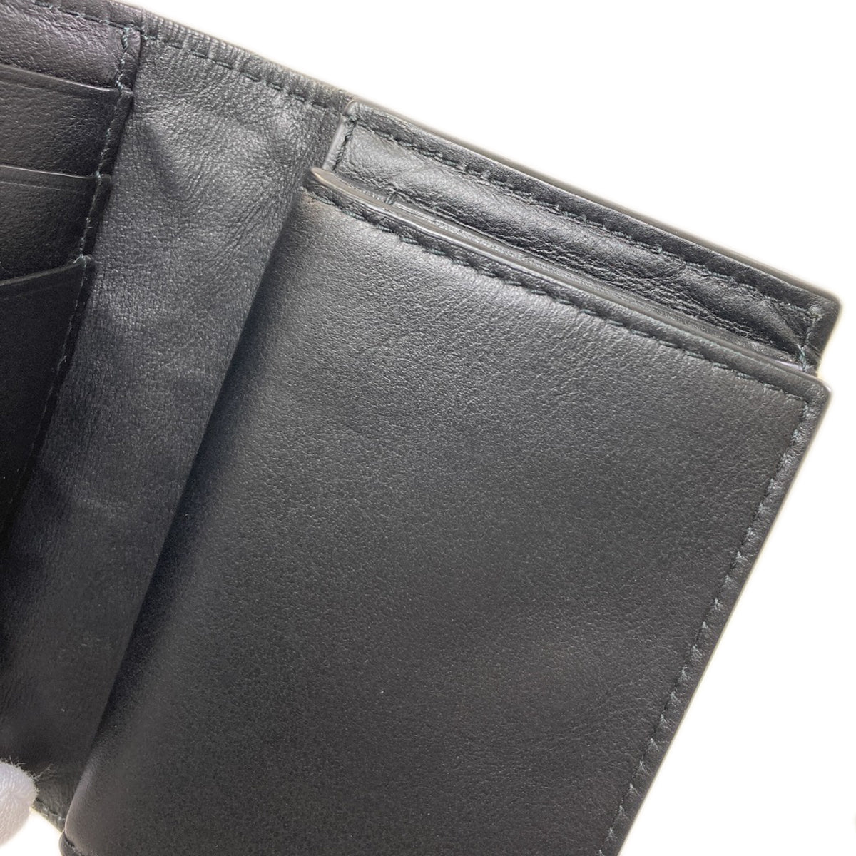 BOTTEGA VENETA Intrecciato compact wallet coin purse Calf Ladies [Used]