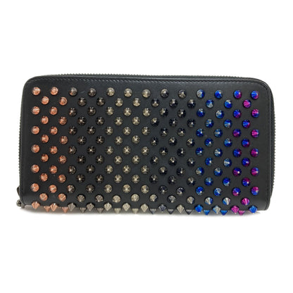 Christian Louboutin Panettone studs Long wallet (with coin pocket) Leather Ladies [Used]