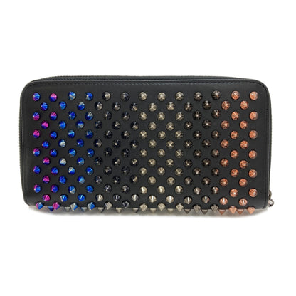 Christian Louboutin Panettone studs Long wallet (with coin pocket) Leather Ladies [Used]