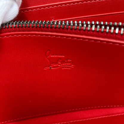Christian Louboutin Panettone studs Long wallet (with coin pocket) Leather Ladies [Used]