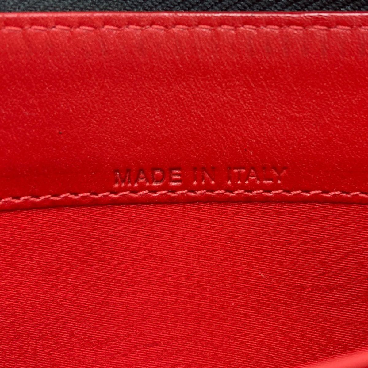 Christian Louboutin Panettone studs Long wallet (with coin pocket) Leather Ladies [Used]