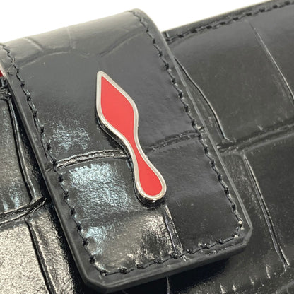 Christian Louboutin Paloma Bifold Wallet with Coin Pocket Leather Ladies [Used]