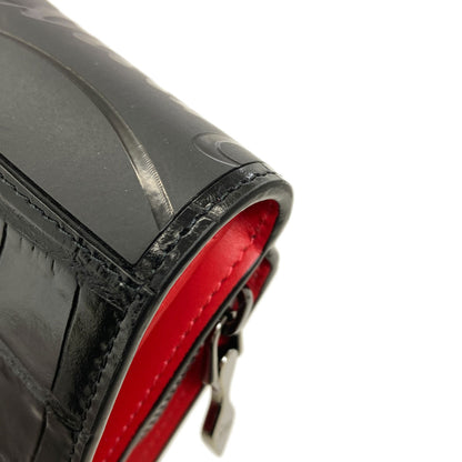 Christian Louboutin Paloma Bifold Wallet with Coin Pocket Leather Ladies [Used]